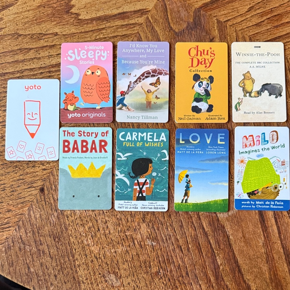 Yoto cards ages 4-7